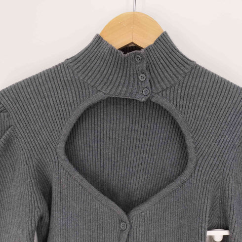 ザラ ZARA Cut-Out Knit Sweater カットアウト ニットセーター レディース import:M