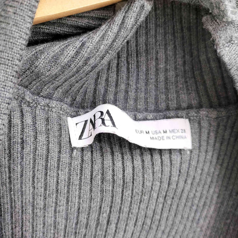 ザラ ZARA Cut-Out Knit Sweater カットアウト ニットセーター レディース import:M