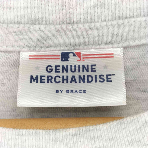エムエルビー MLB メジャーリーグベースボール 別注 ワッペン刺繍 ビッグシルエット半袖Tシャツ メンズ JPN:M
