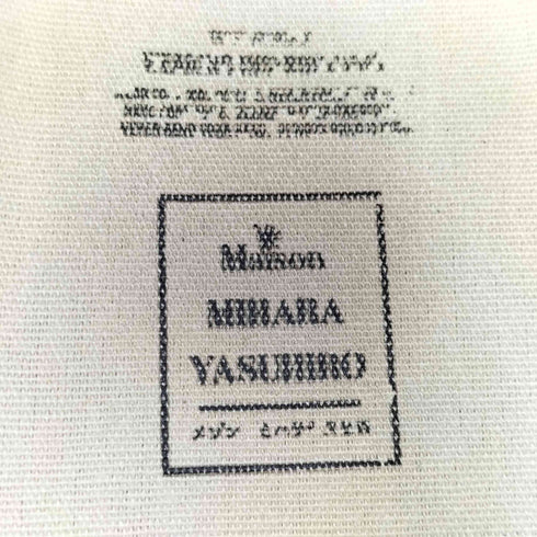 メゾンミハラヤスヒロ Maison MIHARA YASUHIRO PETERSON 23 ピーターソン ガーメントダイ メンズ EUR:41