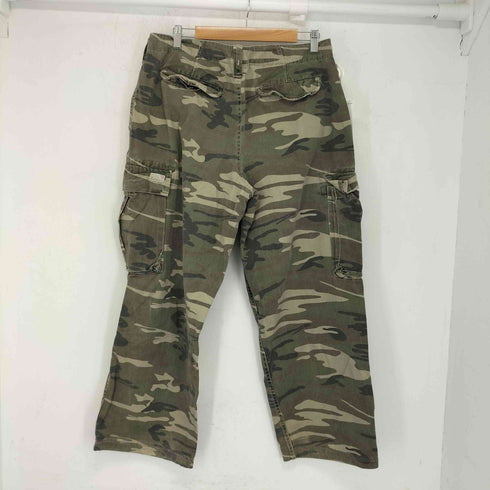 SB コットン 迷彩 カーゴパンツ メンズ 34×30