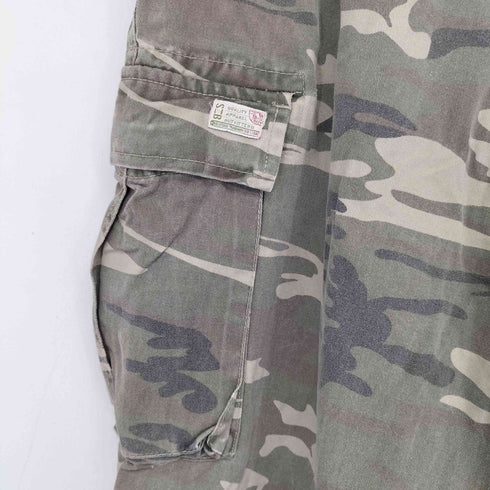 SB コットン 迷彩 カーゴパンツ メンズ 34×30