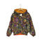 エレッセ ellesse 90s ellesse RACING PROJECT レオパード柄リバーシブル中綿ジャケット レディース M
