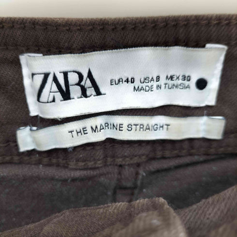 ザラ ZARA THE MARINE STRAIGHT JEANS ザ マリン ストレートジーンズ レディース EUR:40-42