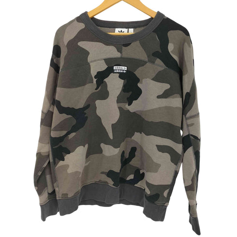 アディダスオリジナルス adidas Originals R.Y.V. CAMO C コットン 迷彩 スウェット メンズ import:L