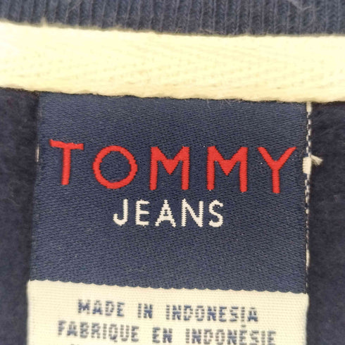 トミージーンズ tommy jeans vガゼット 異素材 スウェット メンズ import:XL