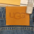 アグ UGG ロゴパッチ デニムパンツ レディース L