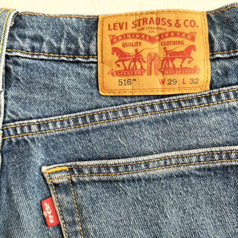 リーバイス Levis 516 ストレート デニム パンツ メンズ 29X32