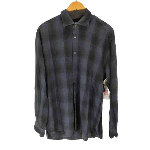 シーピーカンパニー C.P.COMPANY 96AW イタリア製 レーヨンチェックシャツ メンズ 4