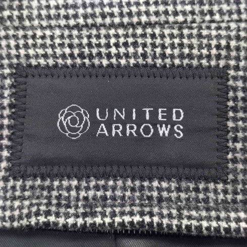 ユナイテッドアローズ UNITED ARROWS 千鳥柄ステンカラーコート メンズ JPN:L