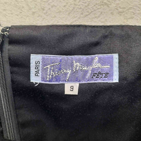 thierry mugler アシンメトリードレープワンピース import レディース 9