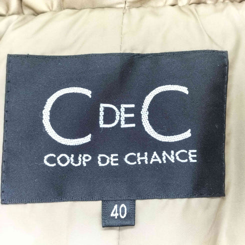 クードシャンス CDEC COUP DE CHANCE ダウンコート レディース JPN:40