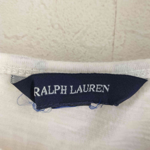 ラルフローレン RALPH LAUREN フリル長袖ロングスリーブTシャツ レディース