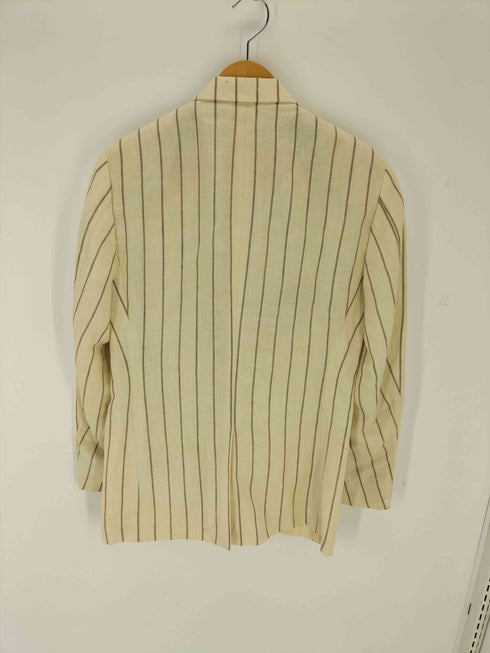 ポロバイラルフローレン Polo by RALPH LAUREN イタリア製 3B ウールストライプジャケット メンズ 38