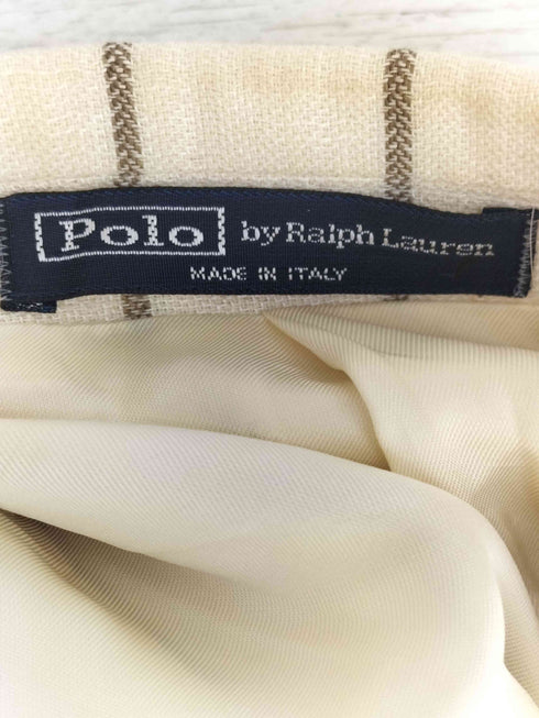 ポロバイラルフローレン Polo by RALPH LAUREN イタリア製 3B ウールストライプジャケット メンズ 38