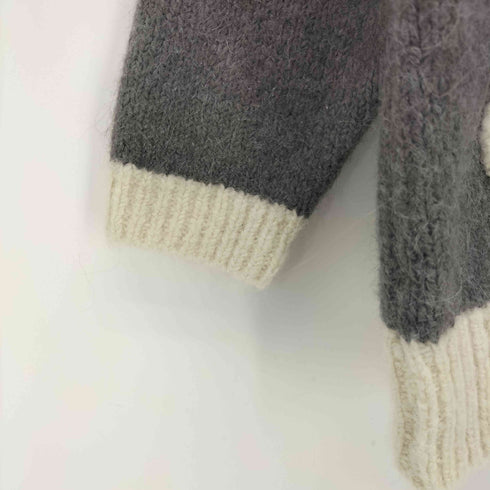 ザラ ZARA コントラストトリムニットカーディガン レディース import:M