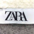 ザラ ZARA コントラストトリムニットカーディガン レディース import:M