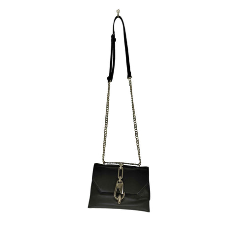 チャールズアンドキース CHARLES&KEITH メタリックアクセント ターンロッククロスボディバッグ レディース