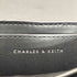 チャールズアンドキース CHARLES&KEITH メタリックアクセント ターンロッククロスボディバッグ レディース
