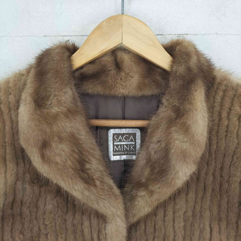サガミンク SAGA MINK mink fur ミンクファージャケット レディース 8