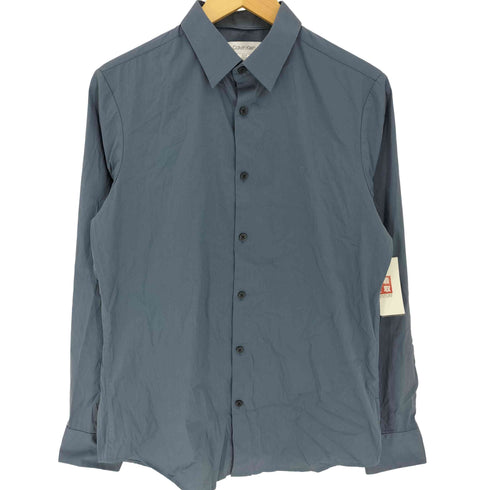カルバンクライン CALVIN KLEIN The Stretch-Cotton Shirt Slim Fit ザ ストレッチコットン シャツ スリムフィット メンズ import:S