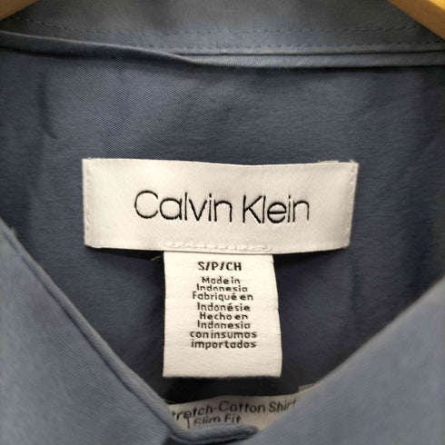 カルバンクライン CALVIN KLEIN The Stretch-Cotton Shirt Slim Fit ザ ストレッチコットン シャツ スリムフィット メンズ import:S