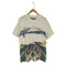 ユニクロ UNIQLO 和柄 富士山 フロントプリントクルーネックTシャツ メンズ XL