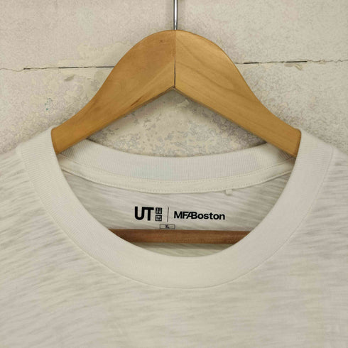 ユニクロ UNIQLO 和柄 富士山 フロントプリントクルーネックTシャツ メンズ XL
