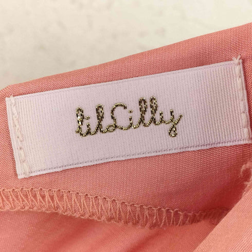 リルリリー lilLilly フリルロングワンピース レディース 0