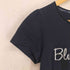 バーバリーブルーレーベル BURBERRY BLUE LABEL ロゴラメプリントチビTシャツ レディース 38