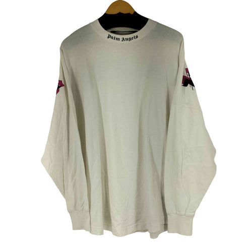 パームエンジェルス Palm Angels DOUBLED LOGO OVER T-shirt メンズ import:L