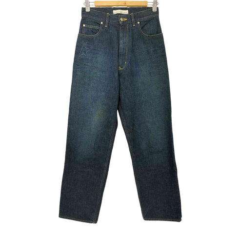 ゴールデングース GOLDEN GOOSE ハイウエスト ワイド テーパード デニムパンツ レディース 25