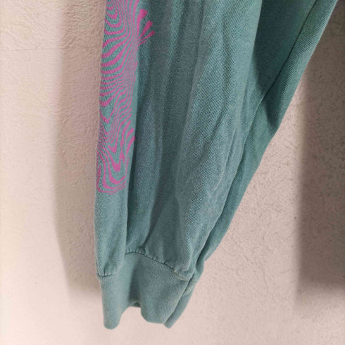コンフォートカラーズ COMFORT COLORS 後染め 両面プリントL/Sカットソー メンズ L