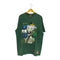 ナツメグ NUTMEG 90s USA製 MLBチーム バット キャッププリント クルーネック半袖Tシャツ メンズ import:XL