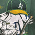 ナツメグ NUTMEG 90s USA製 MLBチーム バット キャッププリント クルーネック半袖Tシャツ メンズ import:XL