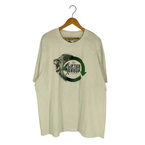 エルアールジー LRG STANDARD FIT 企業ロゴ ライオンプリント クルーネックTシャツ メンズ 2XL