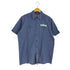 レッドキャップ RED KAP 企業ロゴ Mosier 刺繍 Short Sleeve Wrinkle-Resistant Cotton Work Shirt メンズ import:L