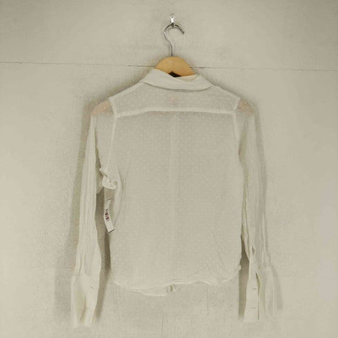 ヴィヴィアンウエストウッドレッドレーベル Vivienne Westwood RED LABEL ドット柄シースルーシャツ レディース 1