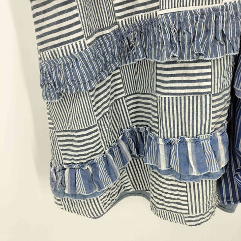 トリト TORI-TO 24SS 別注 ヨコフリル 5分袖 シャツ レディース JPN:36