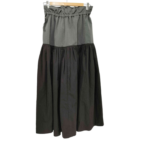 レイビームス Ray BEAMS 24SS RBS 配色 ギャザー スカート レディース