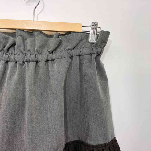 レイビームス Ray BEAMS 24SS RBS 配色 ギャザー スカート レディース