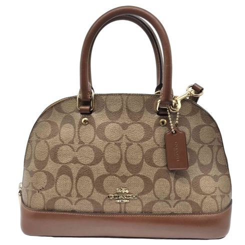 コーチ COACH PVCレザー シグネチャーロゴ2WAY ハンドバッグ ショルダーバッグ レディース