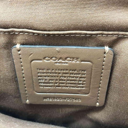コーチ COACH PVCレザー シグネチャーロゴ2WAY ハンドバッグ ショルダーバッグ レディース