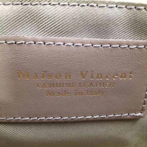 Maison Vincent MADE IN ITALY キルティング チェーンバッグ 2WAYショルダーバッグ レディース