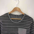 デンハム DENHAM FEDERAL VR プリントボーダーTシャツ メンズ