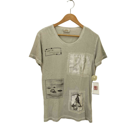 ディーゼル DIESEL スタッズプリントTシャツ メンズ import:M