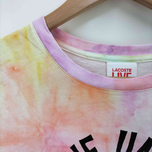 ラコステライブ Lacoste Live タイダイ柄Tシャツ メンズ JPN:3