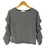セシルマクビー CECIL McBEE ストライプカットソー レディース JPN:M