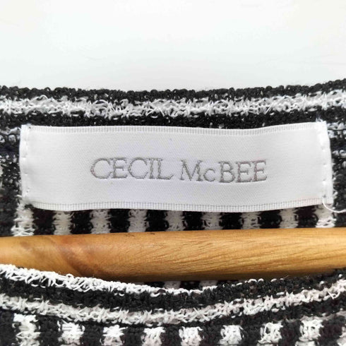 セシルマクビー CECIL McBEE ストライプカットソー レディース JPN:M