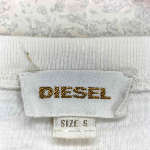 ディーゼル DIESEL ボタンデザインVネック Tシャツ メンズ import:S